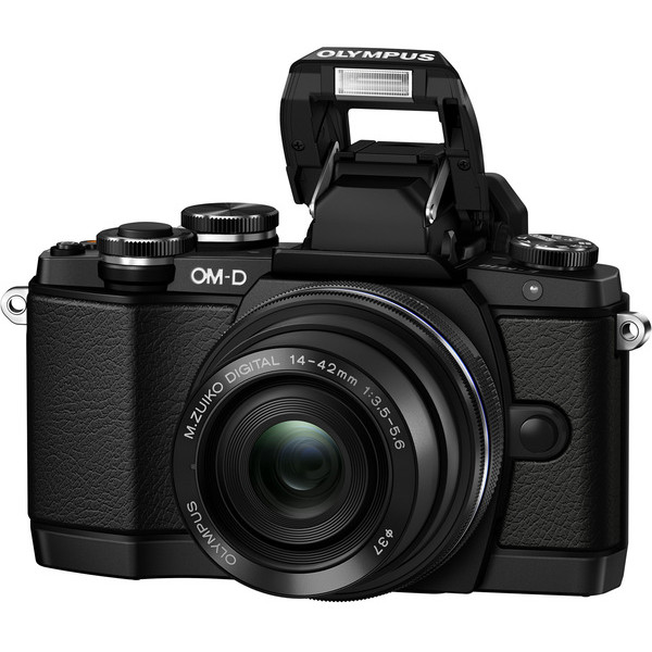 Цифровая системная фотокамера OLYMPUS E-M10 KIT (14-42 PANCAKE ZOOM) Black/Black